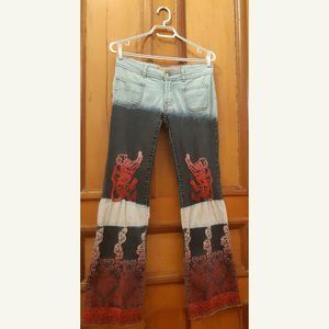 COPY - RARE DRAGON DESIGN PARASUCO JEANS